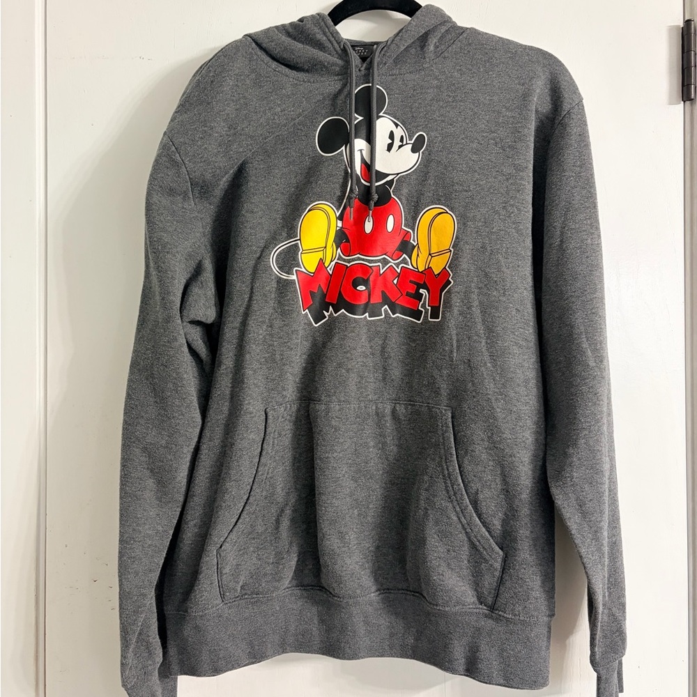 Disney Mickey Mouse Gray Hoodie